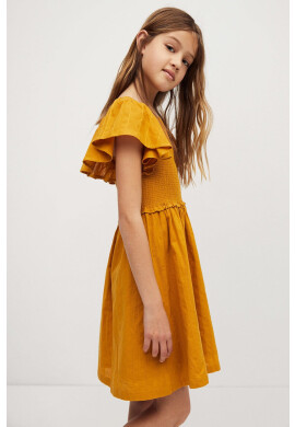 Mango Kids Детска рокля Natalie 110-164 cm - Pepit.bg