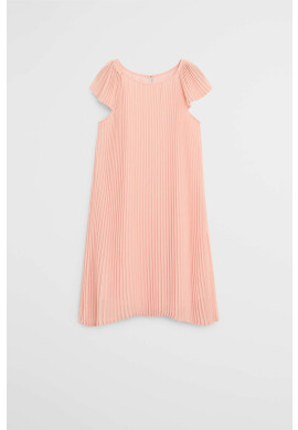 Mango Kids Детска рокля Pleat 110-164 cm - Pepit.bg