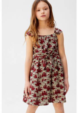 Mango Kids Детска рокля Sabana 110-164 cm - Pepit.bg