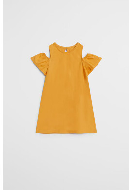 Mango Kids Детска рокля Shoulder 80-104 cm - Pepit.bg