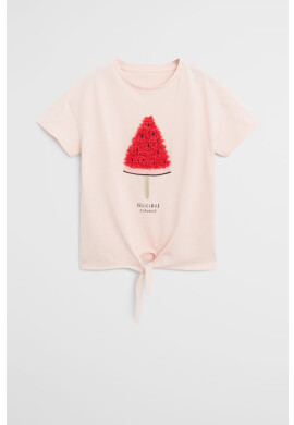 Mango Kids Детска тениска Beach 110-164 cm - Pepit.bg