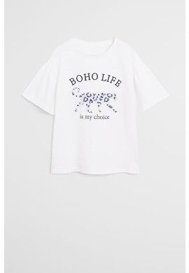 Mango Kids Детска тениска Boho 110-164 cm - Pepit.bg
