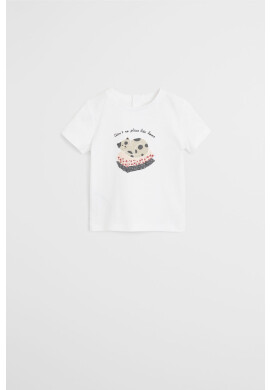 Mango Kids Детска тениска Boleta 80-104 cm - Pepit.bg
