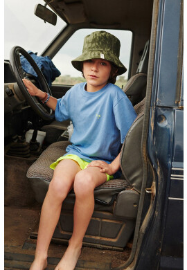 Mango Kids Детска тениска CATCH - Pepit.bg