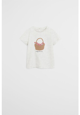 Mango Kids Детска тениска CESTA 80-104 cm - Pepit.bg