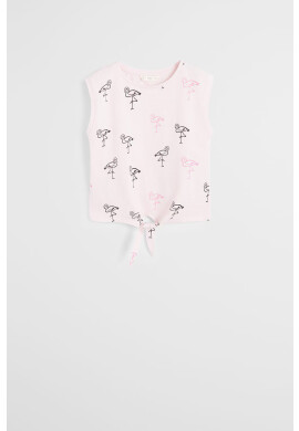 Mango Kids Детска тениска Cherry 110-164 cm - Pepit.bg