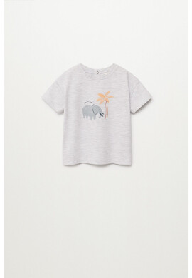 Mango Kids Детска тениска ELEFANTE - Pepit.bg