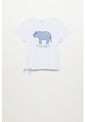 Mango Kids Детска тениска ELEPHANT - Pepit.bg