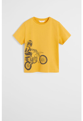 Mango Kids Детска тениска Fast 110-164 cm - Pepit.bg