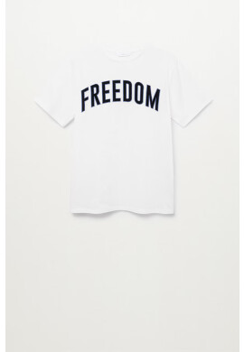 Mango Kids Детска тениска FREEDOMT - Pepit.bg