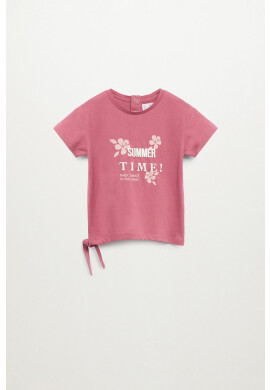 Mango Kids Детска тениска HIBISCUS - Pepit.bg