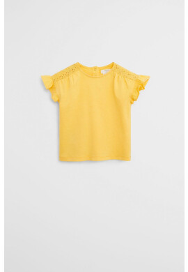 Mango Kids Детска тениска Linda 80-104 cm - Pepit.bg