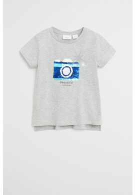 Mango Kids Детска тениска Lolly6 110-164 cm - Pepit.bg