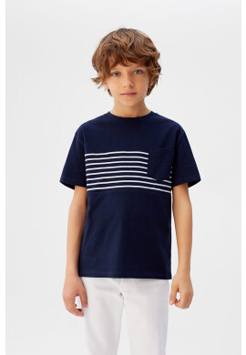 Mango Kids Детска тениска Marine - Pepit.bg