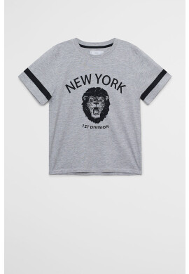 Mango Kids Детска тениска Minimal7 110-164 cm - Pepit.bg