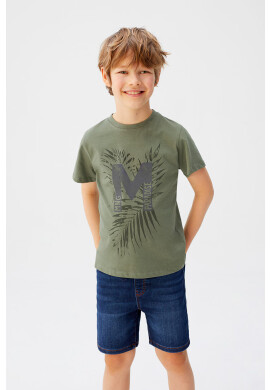 Mango Kids Детска тениска Mnglogo 110-164 cm - Pepit.bg