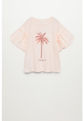 Mango Kids Детска тениска Oasis 116-164 cm - Pepit.bg