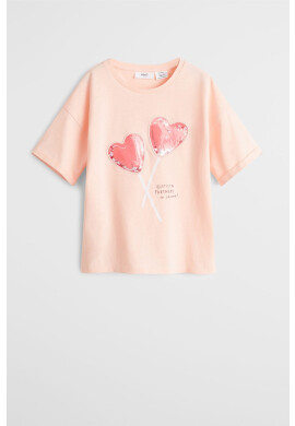 Mango Kids Детска тениска Piru 110-164 cm - Pepit.bg
