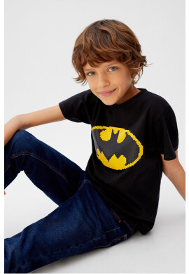 Mango Kids Детска тениска Pixel 110-164 cm - Pepit.bg