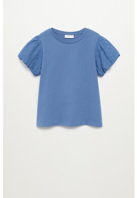 Mango Kids Детска тениска PLUME - Pepit.bg