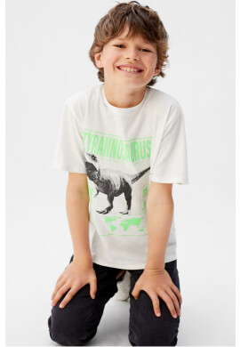 Mango Kids Детска тениска Rex 110-152 cm - Pepit.bg