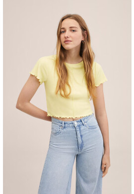 Mango Kids Детска тениска Ribbon - Pepit.bg