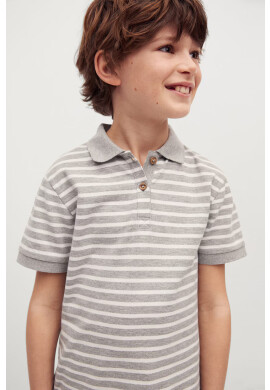 Mango Kids Детска тениска с яка POLOP8 - Pepit.bg