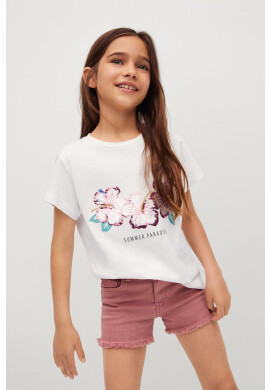 Mango Kids Детска тениска SEQUI - Pepit.bg