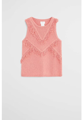 Mango Kids Детска тениска Slubby 110-164 cm - Pepit.bg