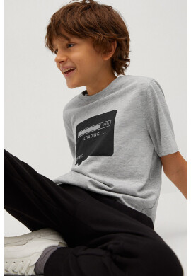 Mango Kids Детска тениска SOCIAL - Pepit.bg