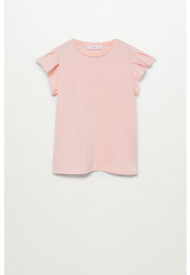 Mango Kids Детска тениска Soft 110-164 cm - Pepit.bg
