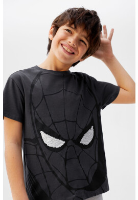 Mango Kids Детска тениска Super 110-152 cm - Pepit.bg