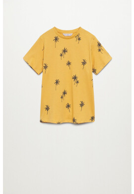 Mango Kids Детска тениска TROPI - Pepit.bg