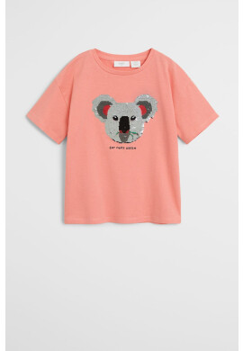 Mango Kids Детска тениска Wild 110-164 cm - Pepit.bg