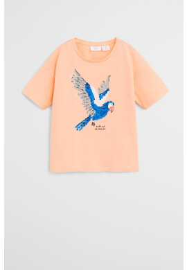 Mango Kids Детска тениска Wild 110-164 cm - Pepit.bg