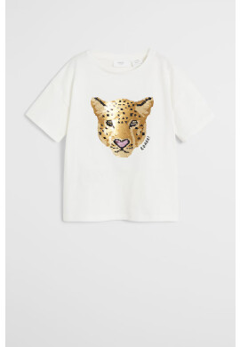 Mango Kids Детска тениска Wild 110-164 cm - Pepit.bg