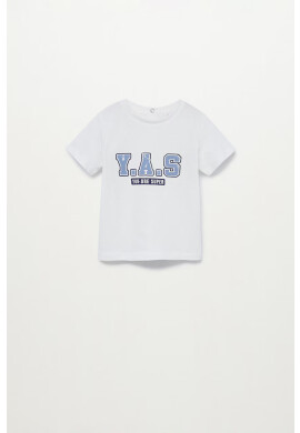 Mango Kids Детска тениска YAS 80-104 cm - Pepit.bg