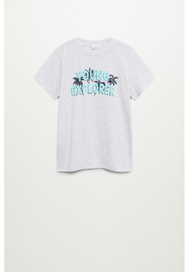 Mango Kids Детска тениска Young 110-164 cm - Pepit.bg