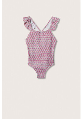 Mango Kids Детски бански костюм Batikg - Pepit.bg
