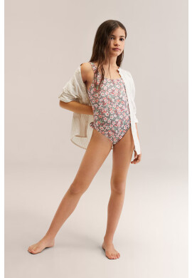 Mango Kids Детски бански костюм Hibisg - Pepit.bg
