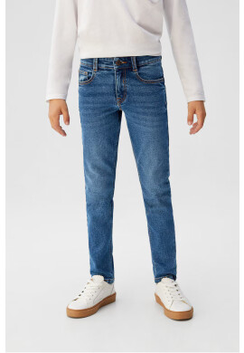 Mango Kids Детски дънки Slim 110-164 cm - Pepit.bg