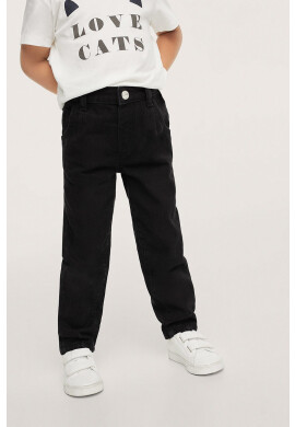 Mango Kids Детски дънки Slouchy - Pepit.bg