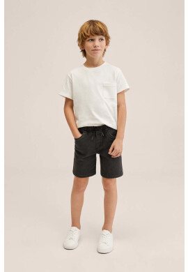 Mango Kids Детски дънков къс панталон - Pepit.bg