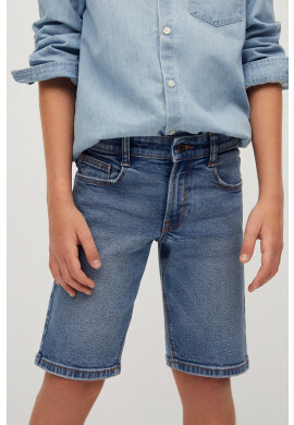 Mango Kids Детски дънков къс панталон John 110-164 cm - Pepit.bg