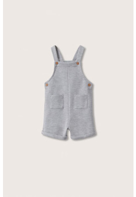 Mango Kids Детски гащеризон Elias в сиво - Pepit.bg