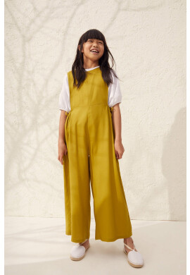 Mango Kids Детски гащеризон Ella 128-164 cm - Pepit.bg