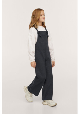 Mango Kids Детски гащеризон Vivian в сиво - Pepit.bg