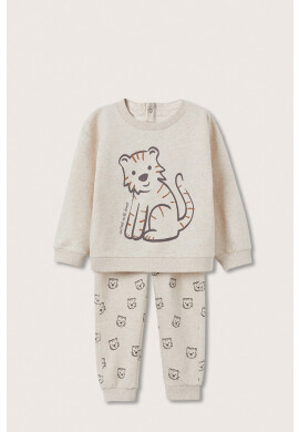 Mango Kids Детски комплект в бежово - Pepit.bg