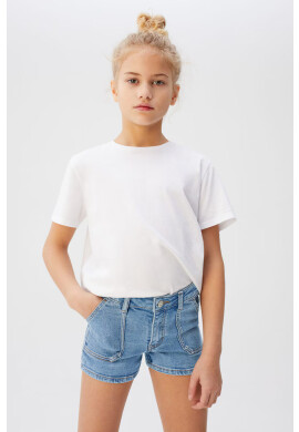 Mango Kids Детски къси панталони Candy 110-164 cm - Pepit.bg