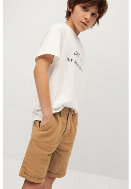 Mango Kids Детски къси панталони Linus 110-164 cm - Pepit.bg